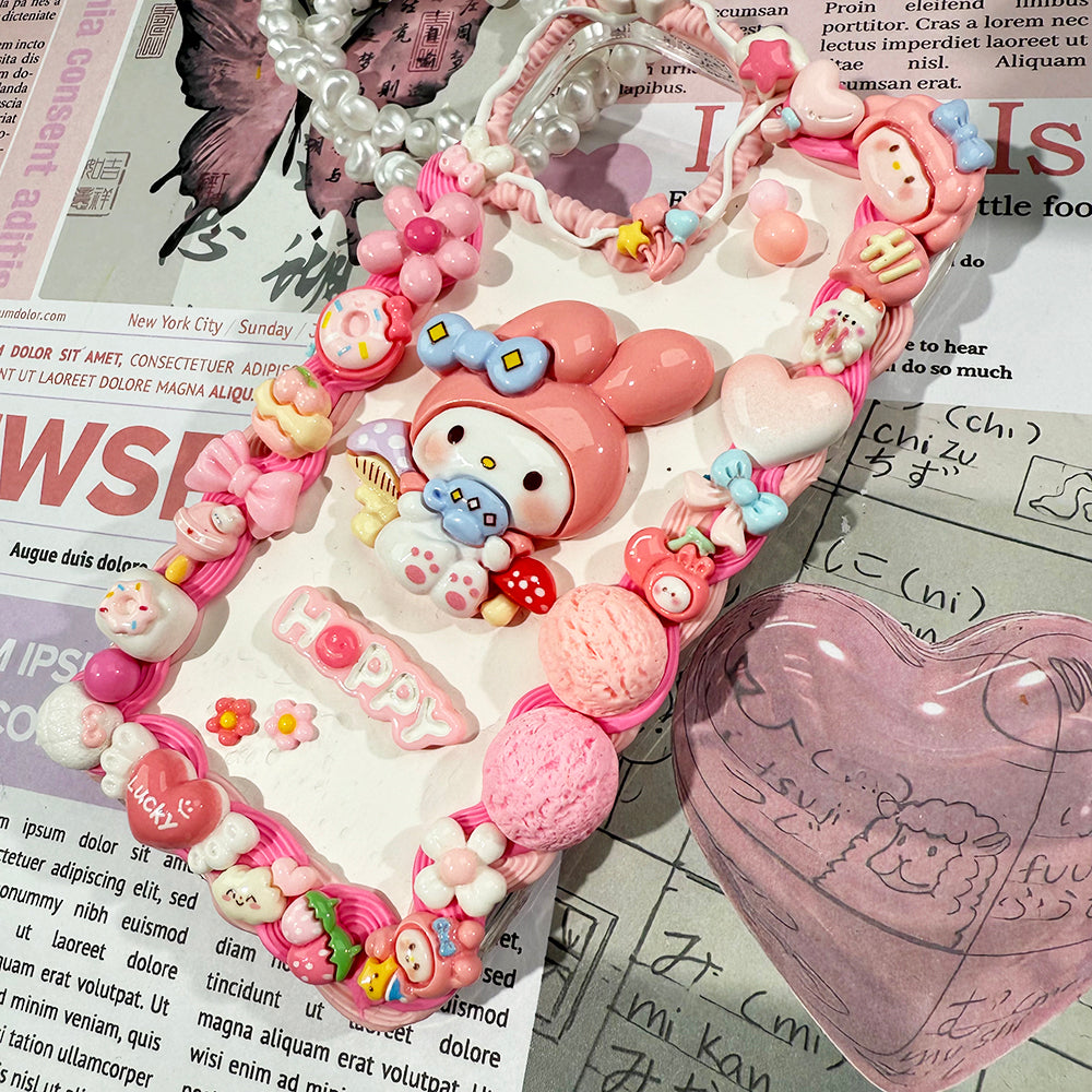 Handmade Sanrio Melody‌ Phone Case