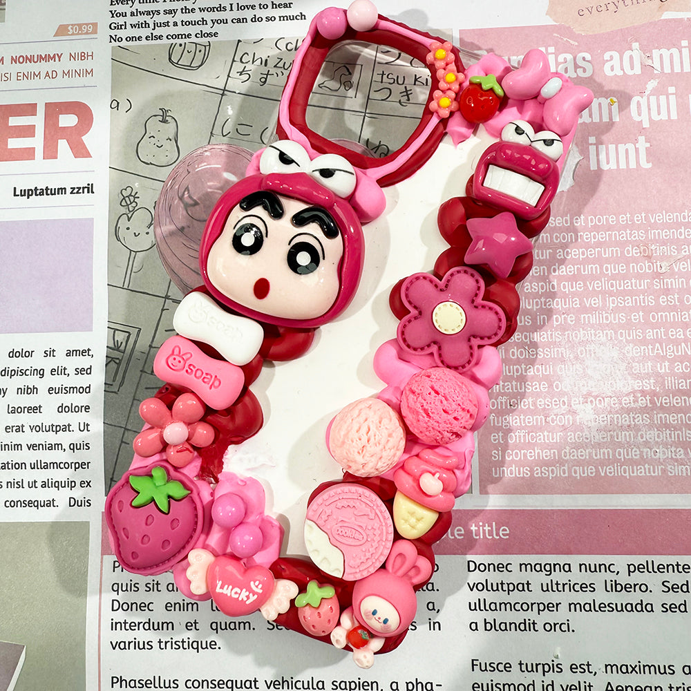 Diy Shin-chan Phone Case