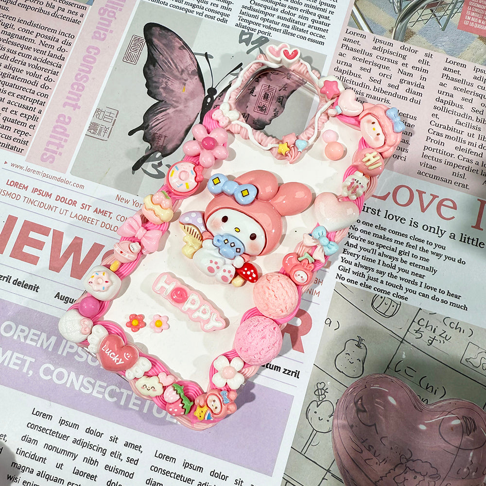 Handmade Sanrio Melody‌ Phone Case