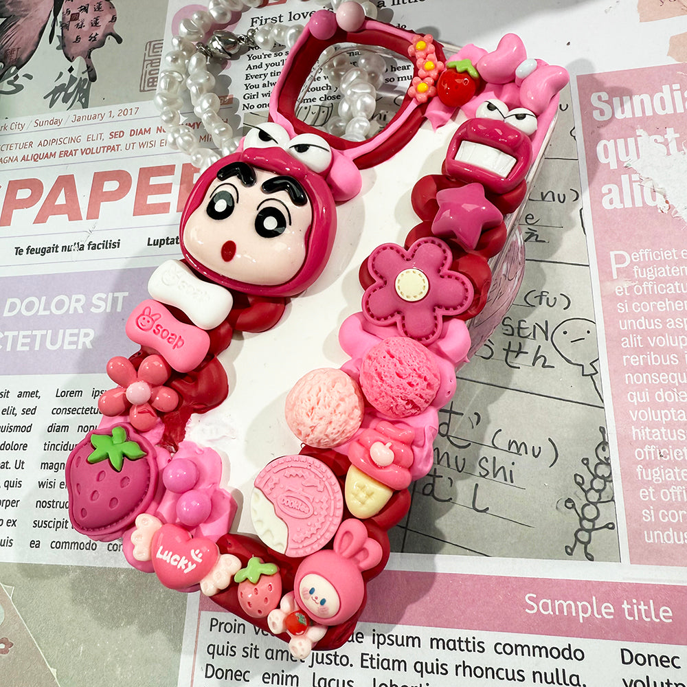 Diy Shin-chan Phone Case