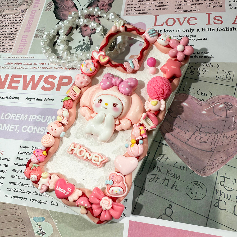 Diy Sanrio Melody Phone Case