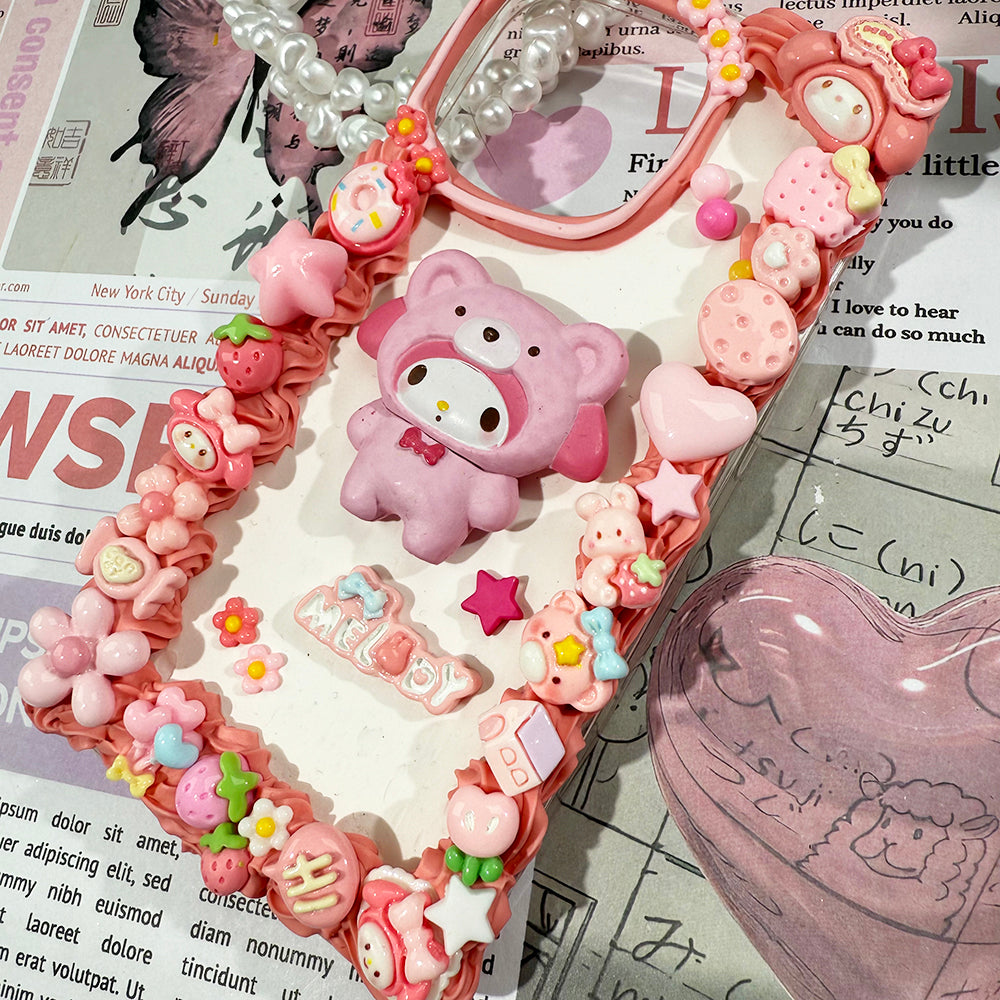 Handmade Sanrio Melody‌ Phone Case