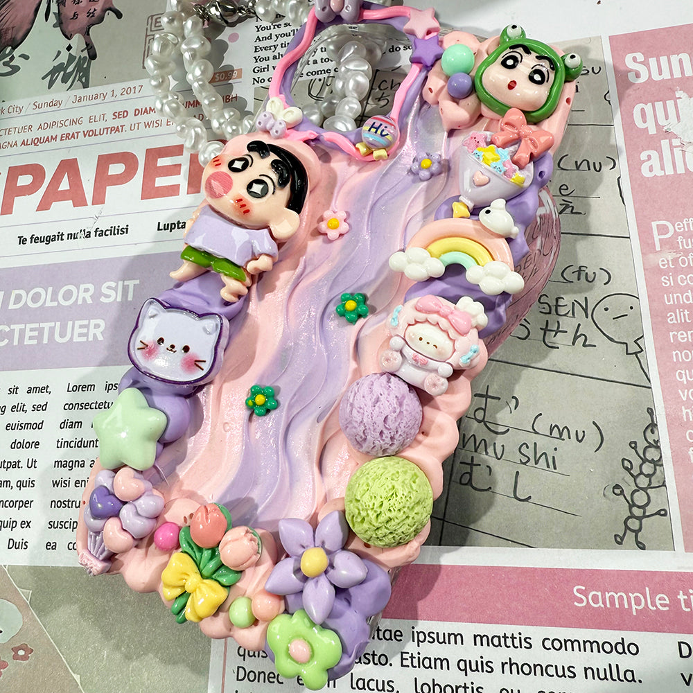 Diy Shin-chan Phone Case