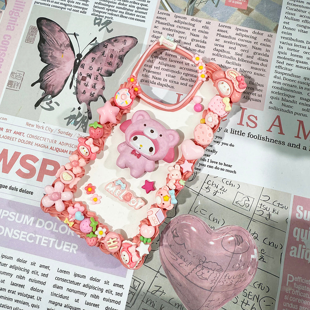 Handmade Sanrio Melody‌ Phone Case