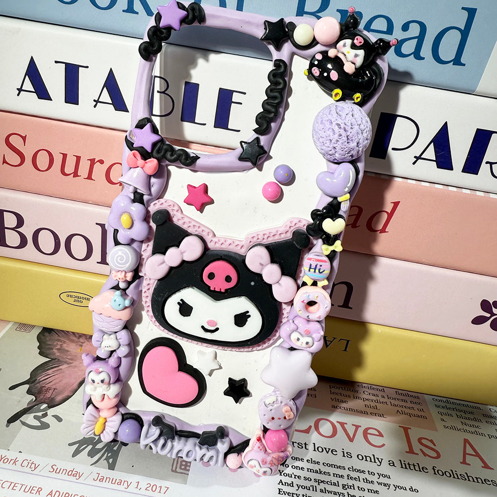 Diy Sanrio Kuromi Phone Case