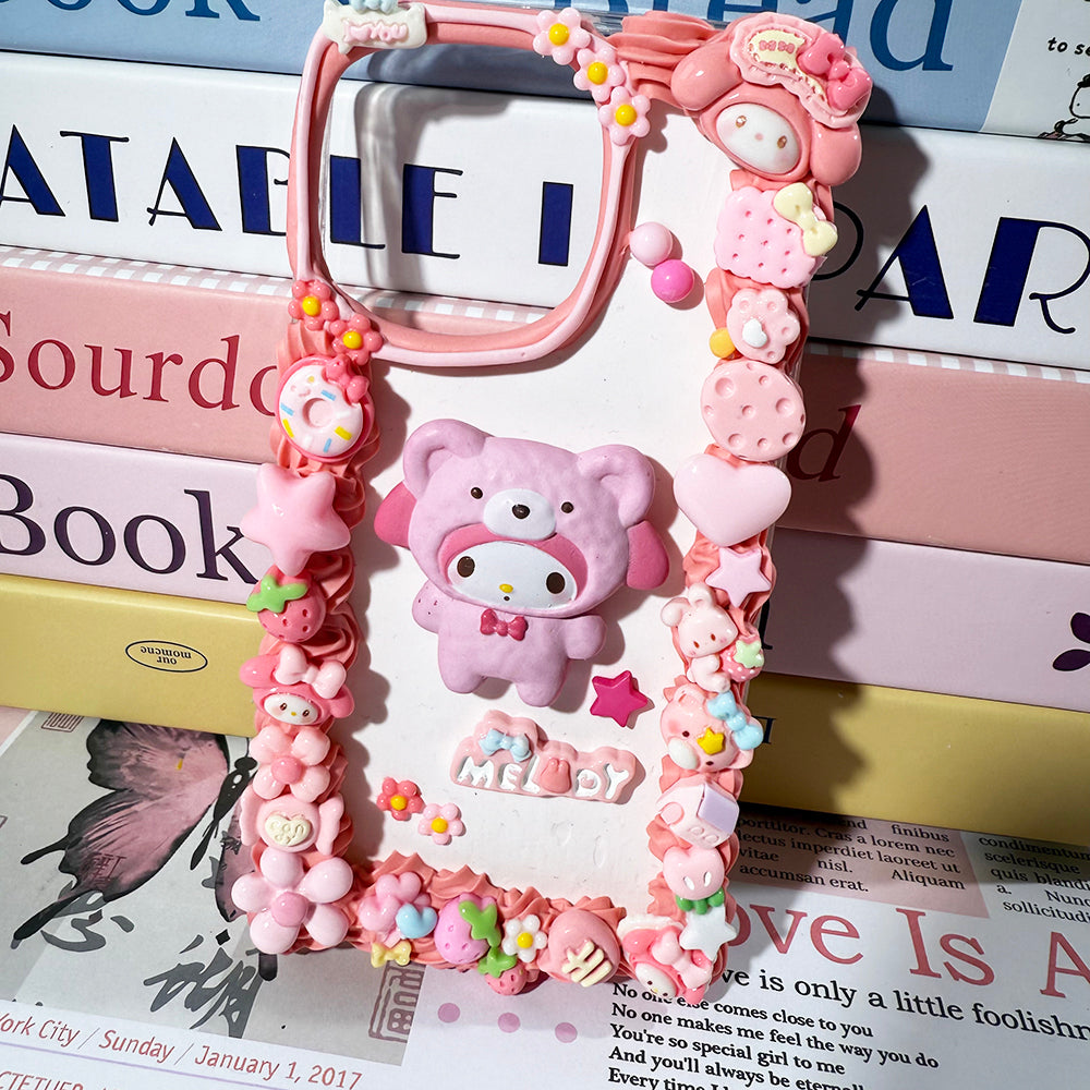 Handmade Sanrio Melody‌ Phone Case