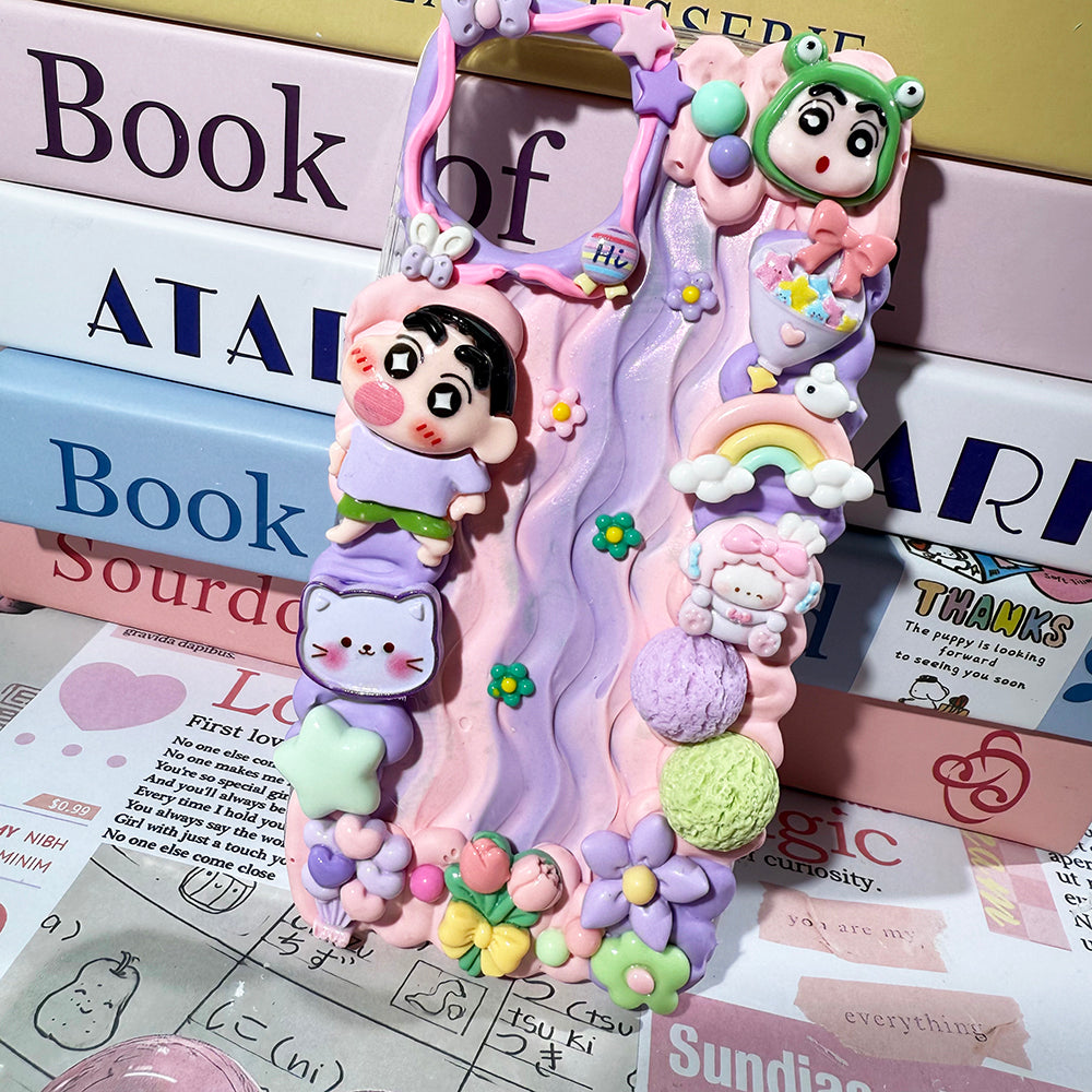 Diy Shin-chan Phone Case