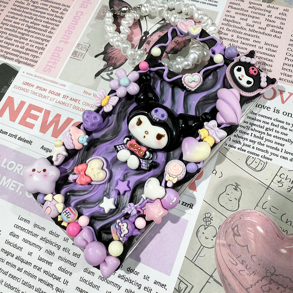 Diy Sanrio Kuromi Phone Case