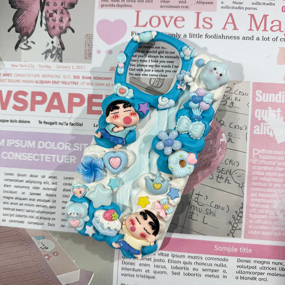 Handmade Shin-chan Phone Case