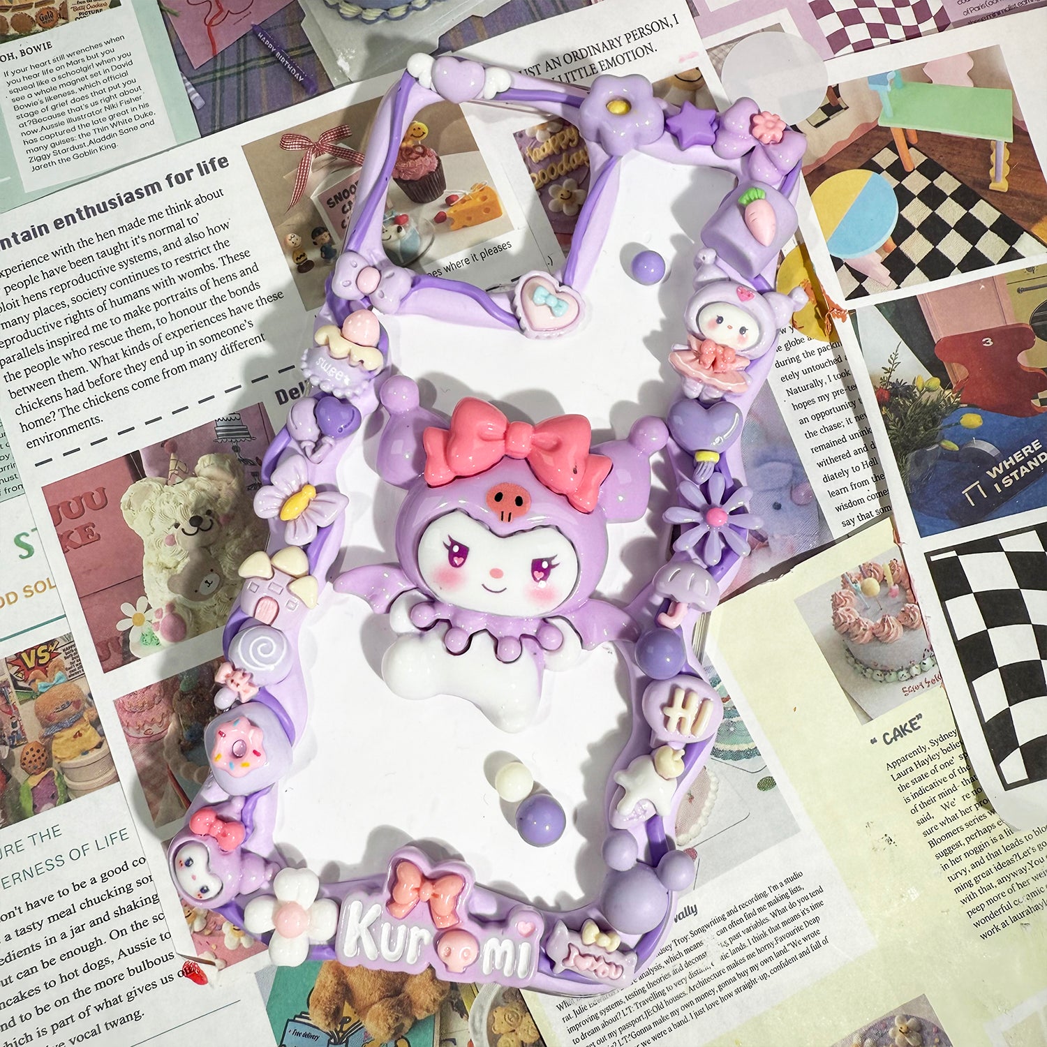 Sanrio Kuromi phone case