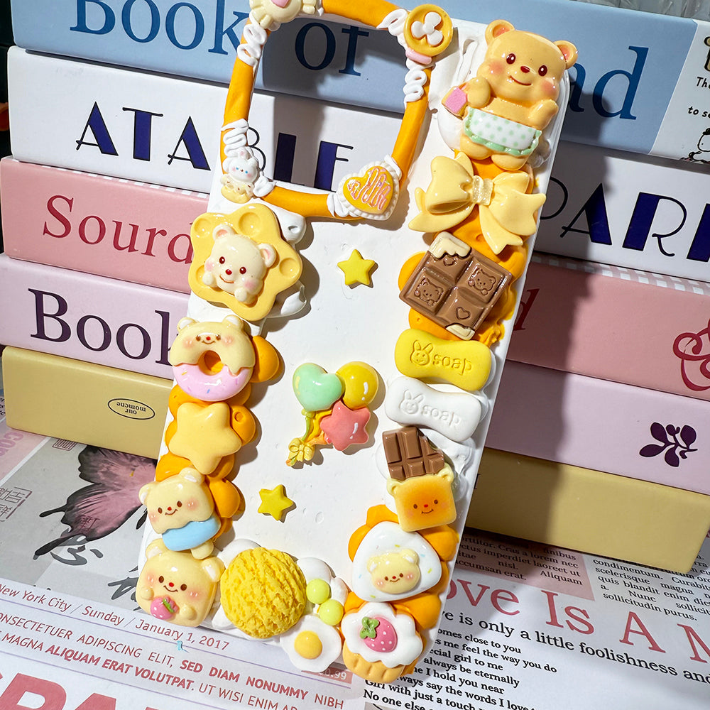 Handmade Butterbear Phone Case
