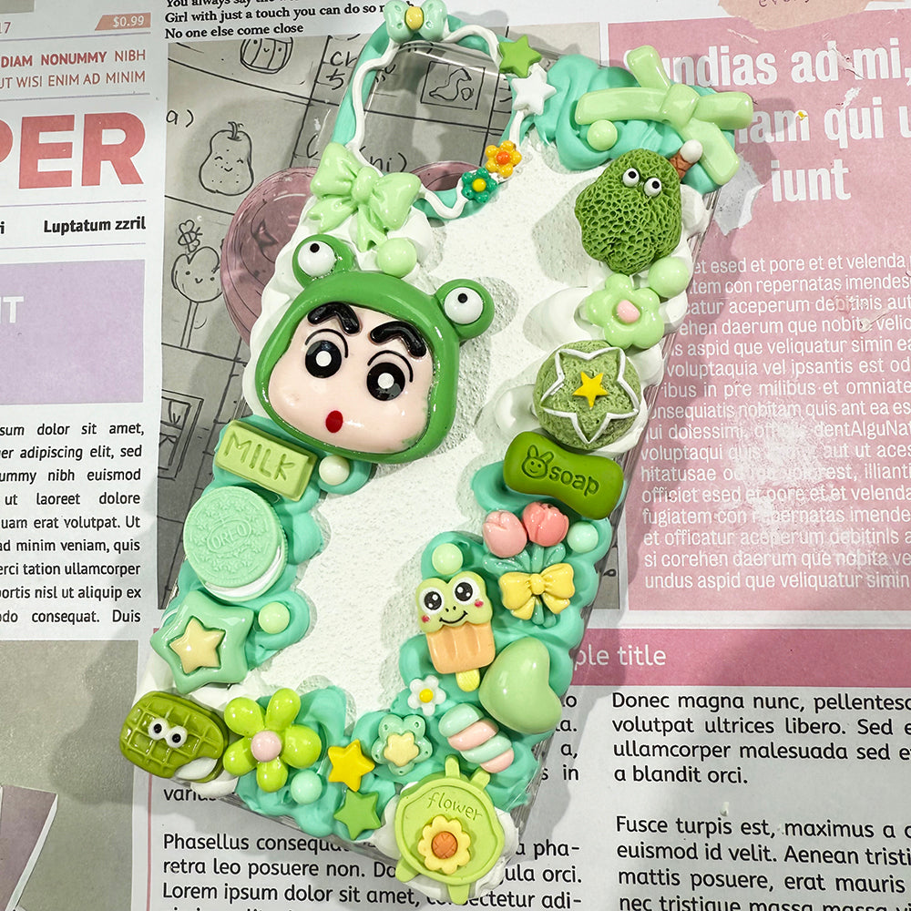 Diy Shin-chan Phone Case