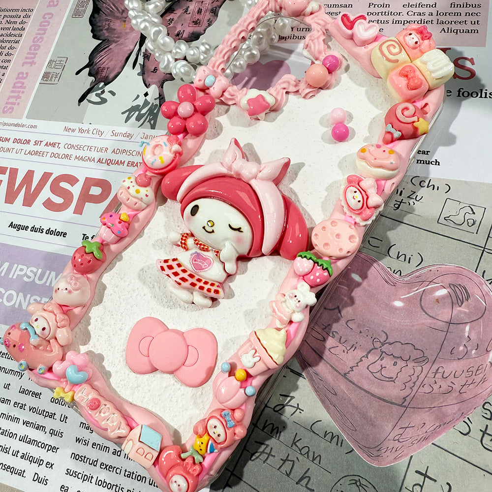 Handmade Sanrio Melody‌ Phone Case