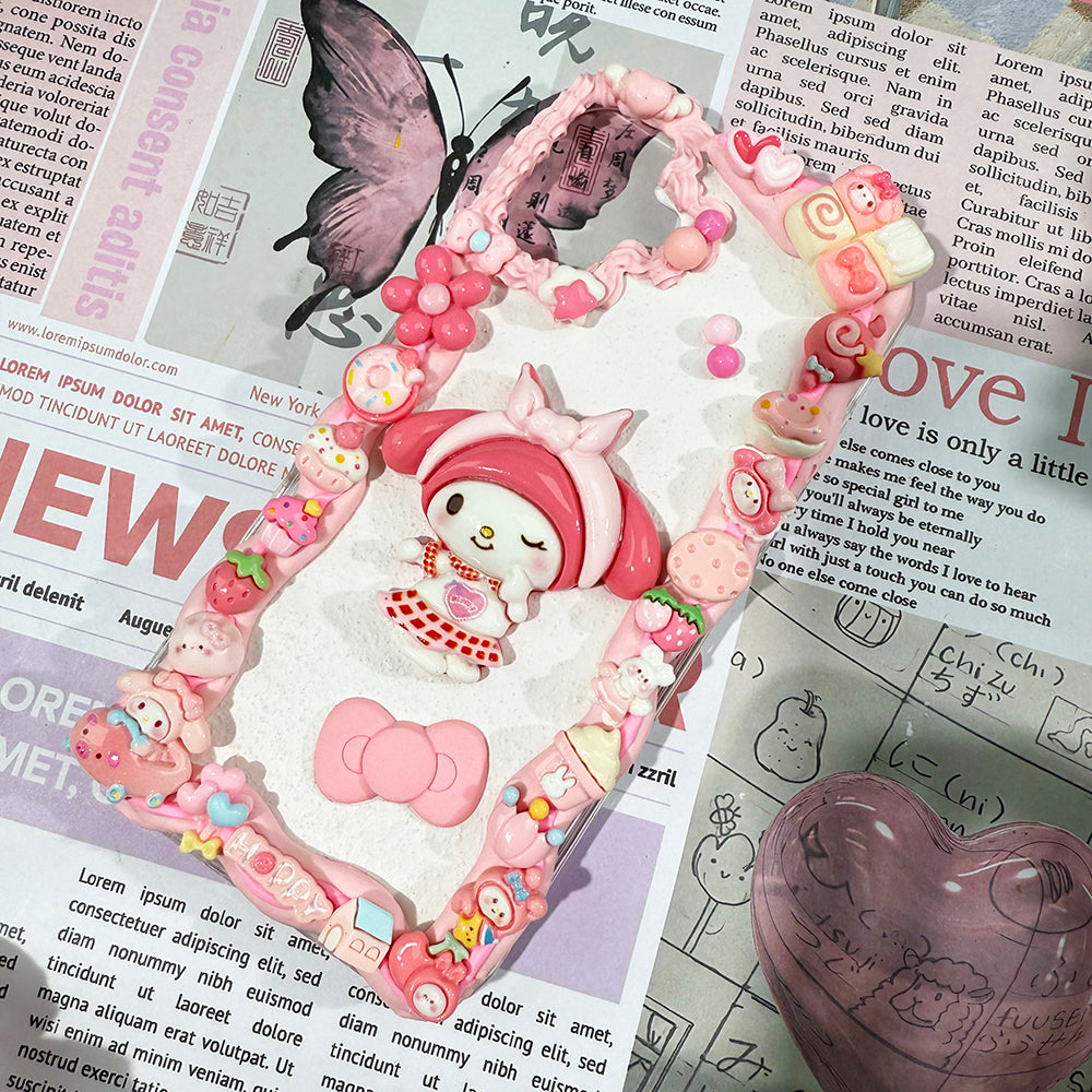 Handmade Sanrio Melody‌ Phone Case