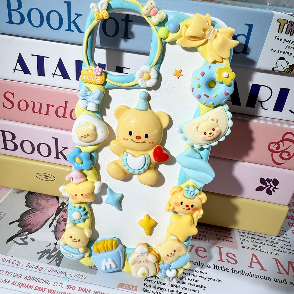 Handmade Butterbear Phone Case