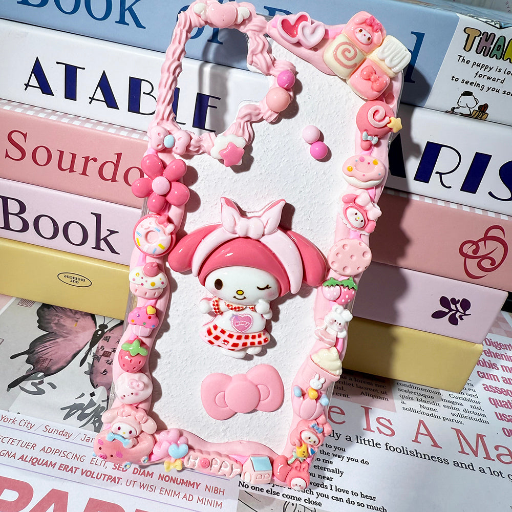 Handmade Sanrio Melody‌ Phone Case