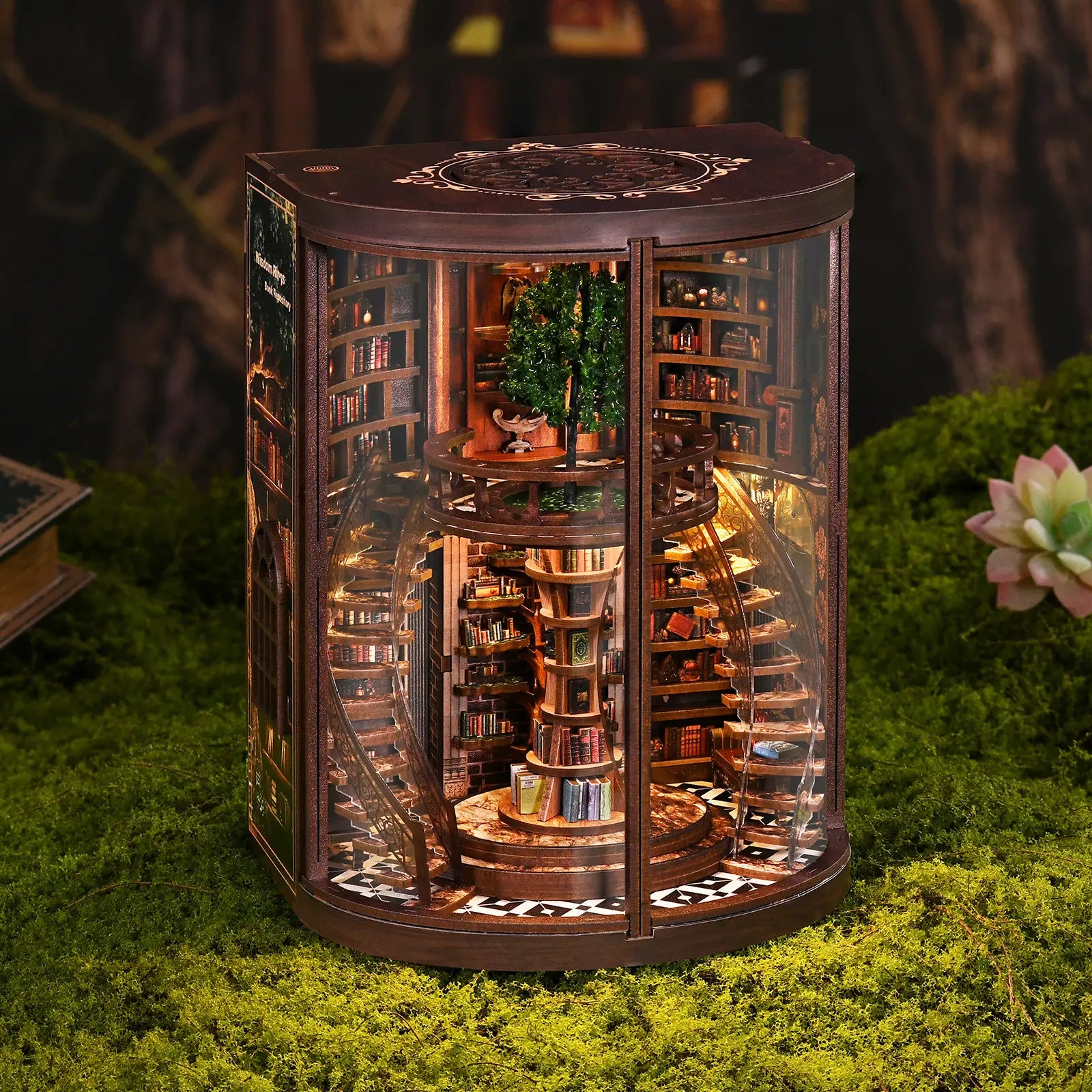 Whispering Library DIY Book Nook Kit