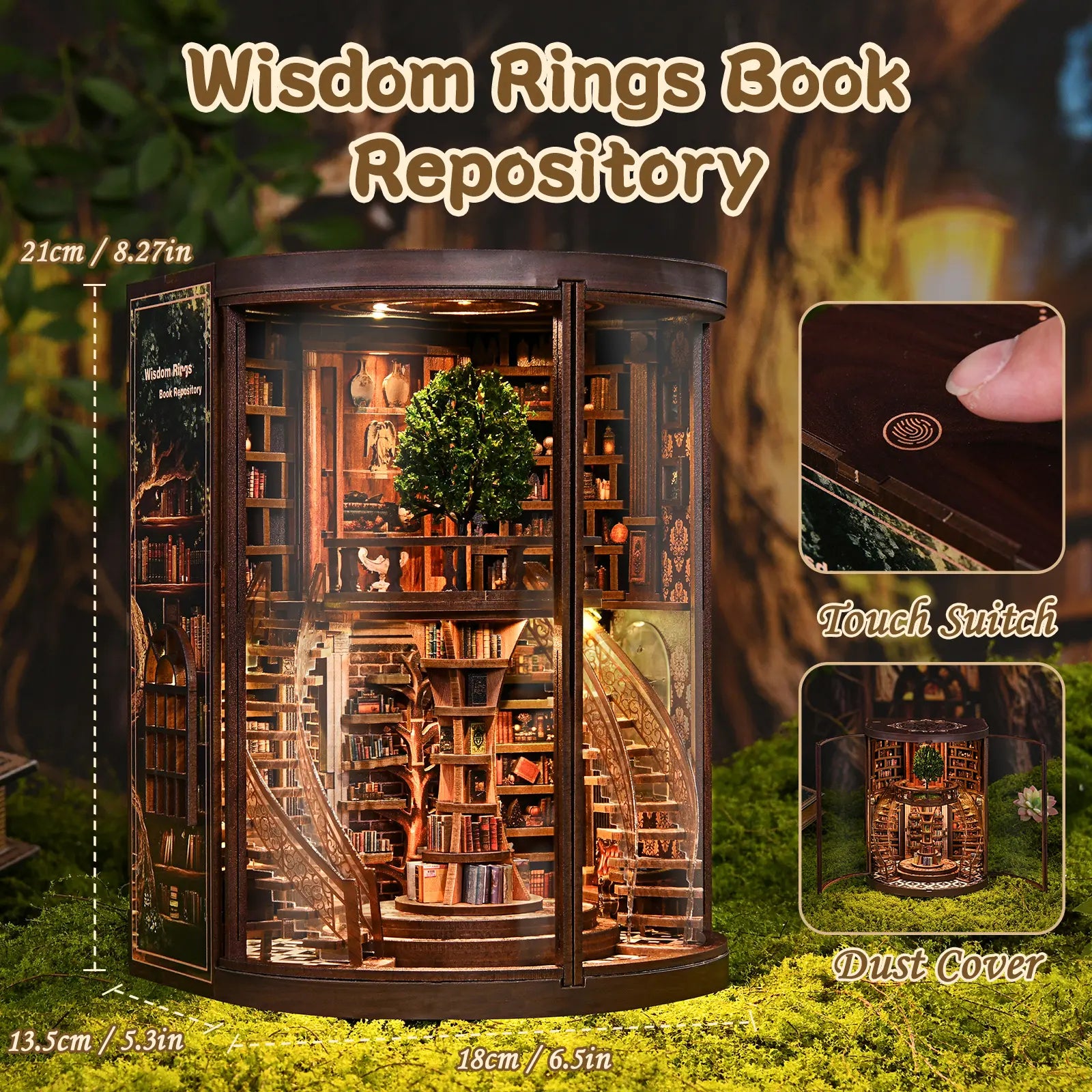 Whispering Library DIY Book Nook Kit