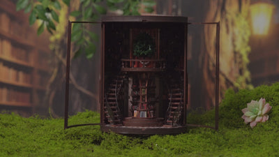 Whispering Library DIY Book Nook Kit